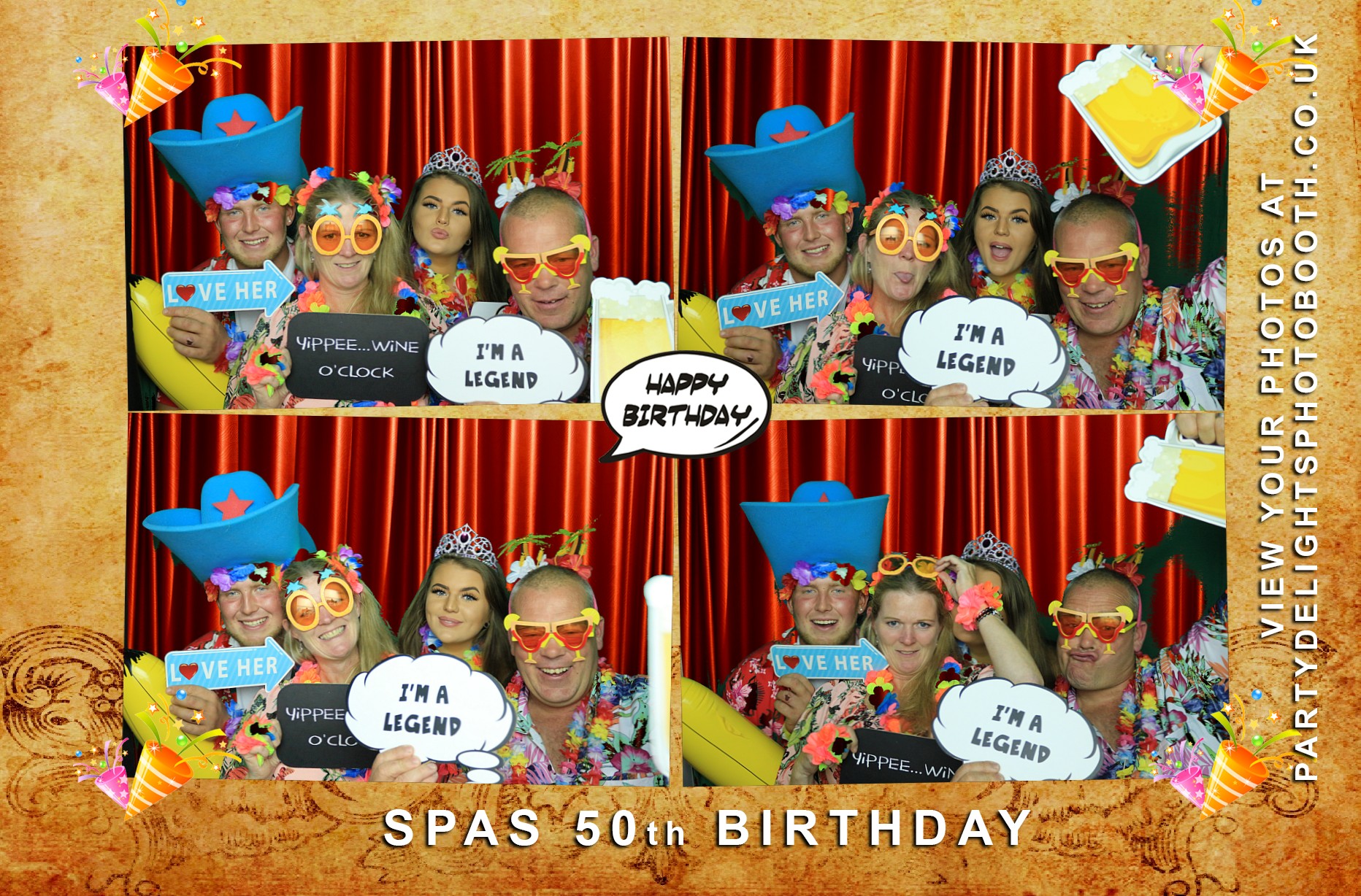 Spas 50th Birthday - Prints | View more photos from the event at gallery.partydelightsphotobooth.co.uk/u/PartyDelightsPhotoBooth/Spas-50th-Birthday-Prints